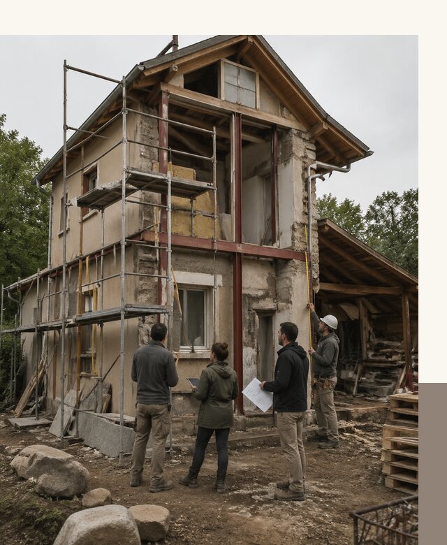 Реконструкция загородного дома под ключ в Дзержинске от бюро