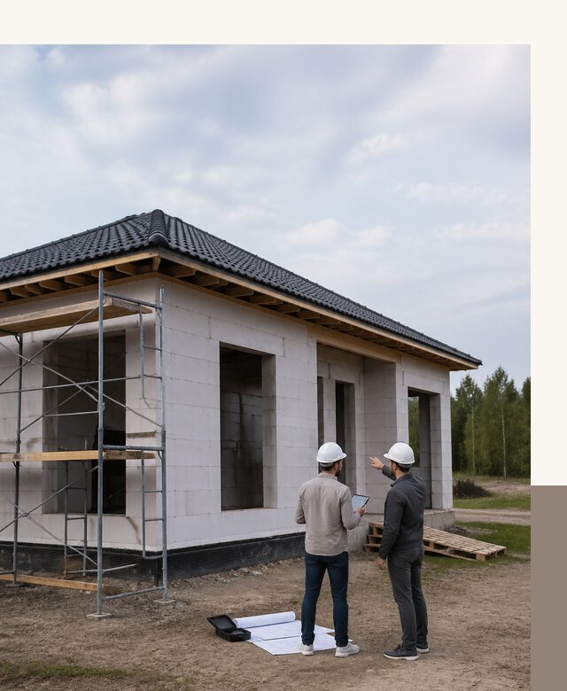 Проектирование одноэтажных домов из газобетона в Дзержинске